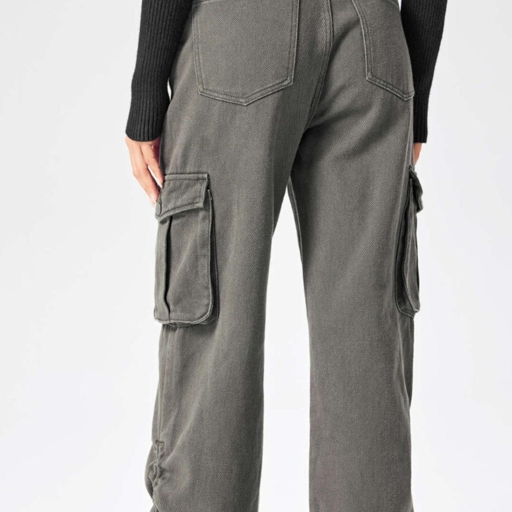 Cider Sz M NWT  - Gray Cargo Pants with Sturdy Material and Straight Fit - Picture 13 of 13